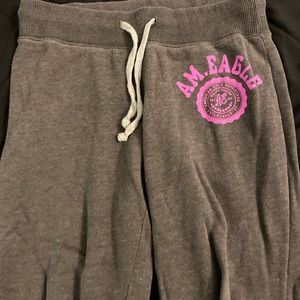 American Eagle Woman’s size small grey sweatpant joggers